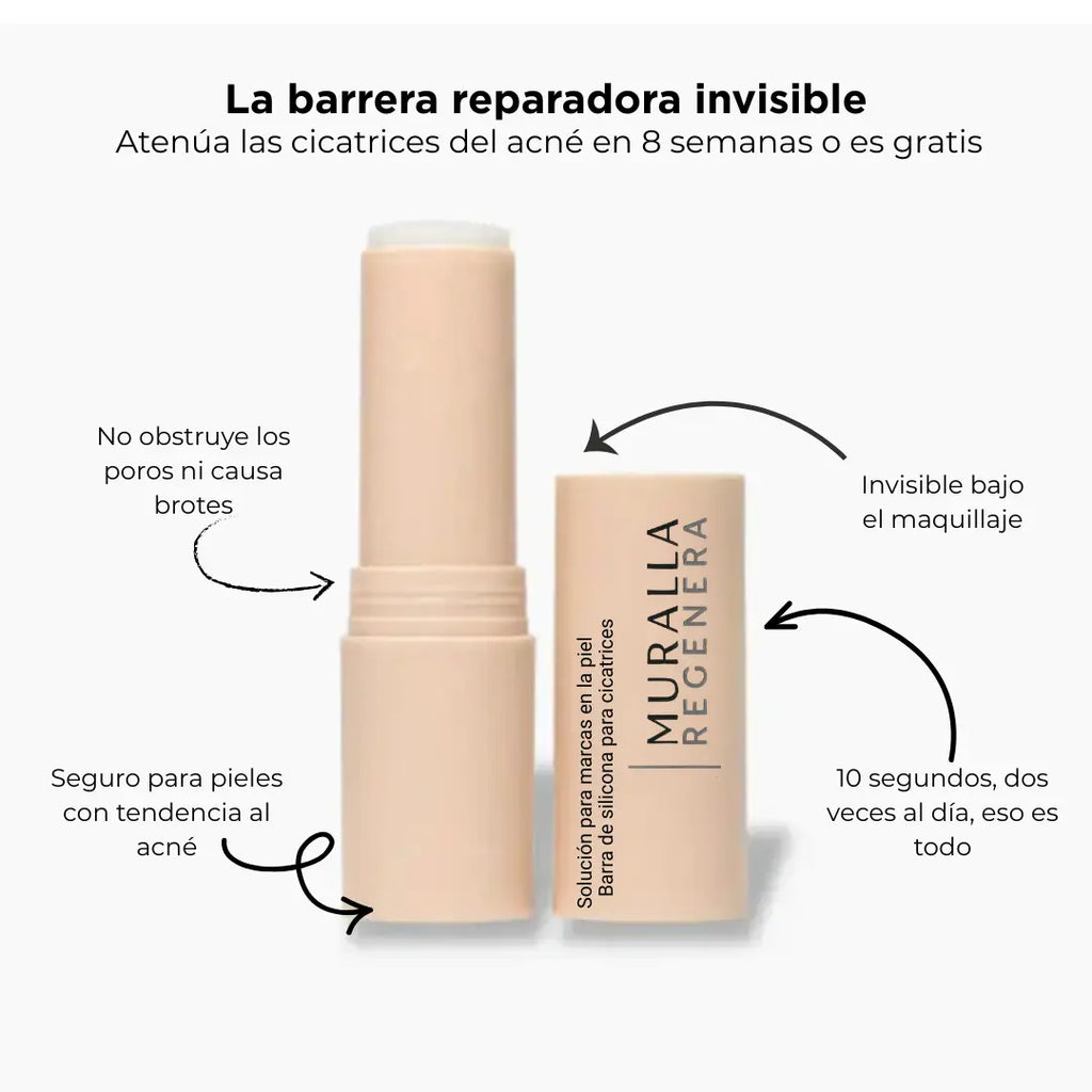 BARRA REPARADORA DE CICATRICES DE ACNÉ